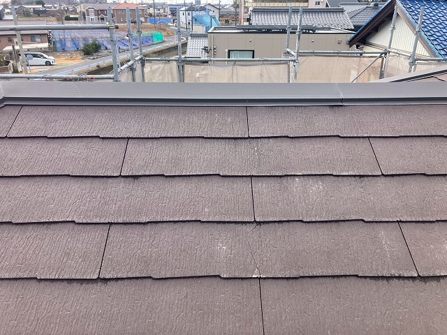 スレート板の劣化状況